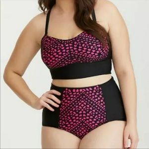 Torrid swim size 4 top and bottom nwot
